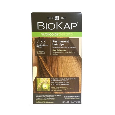 BioKap Golden Blond Wheat 7.33 Permanent Hair Dye 140ml